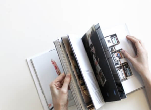 Impressão de livros e revistas